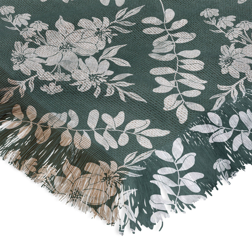 Marta Barragan Camarasa Greenery Delight Throw Blanket