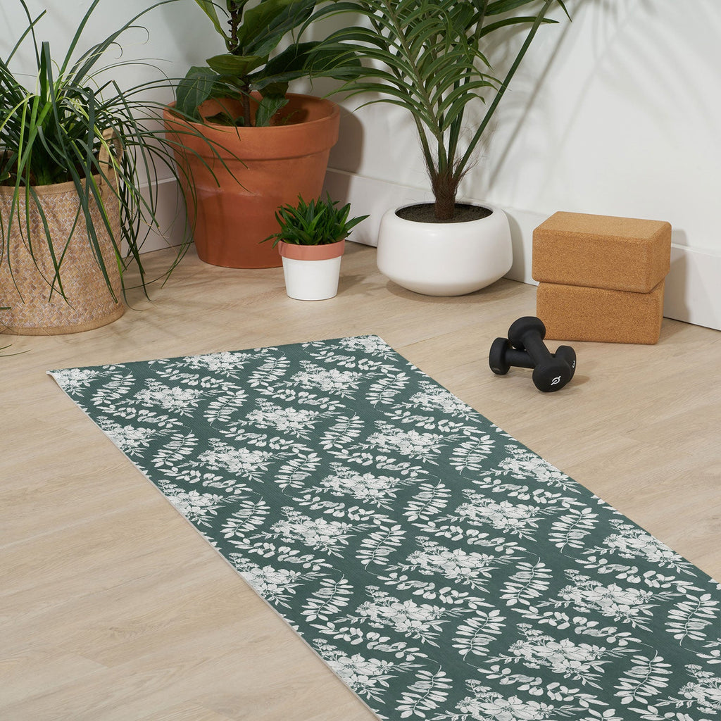 Marta Barragan Camarasa Greenery Delight Yoga Mat