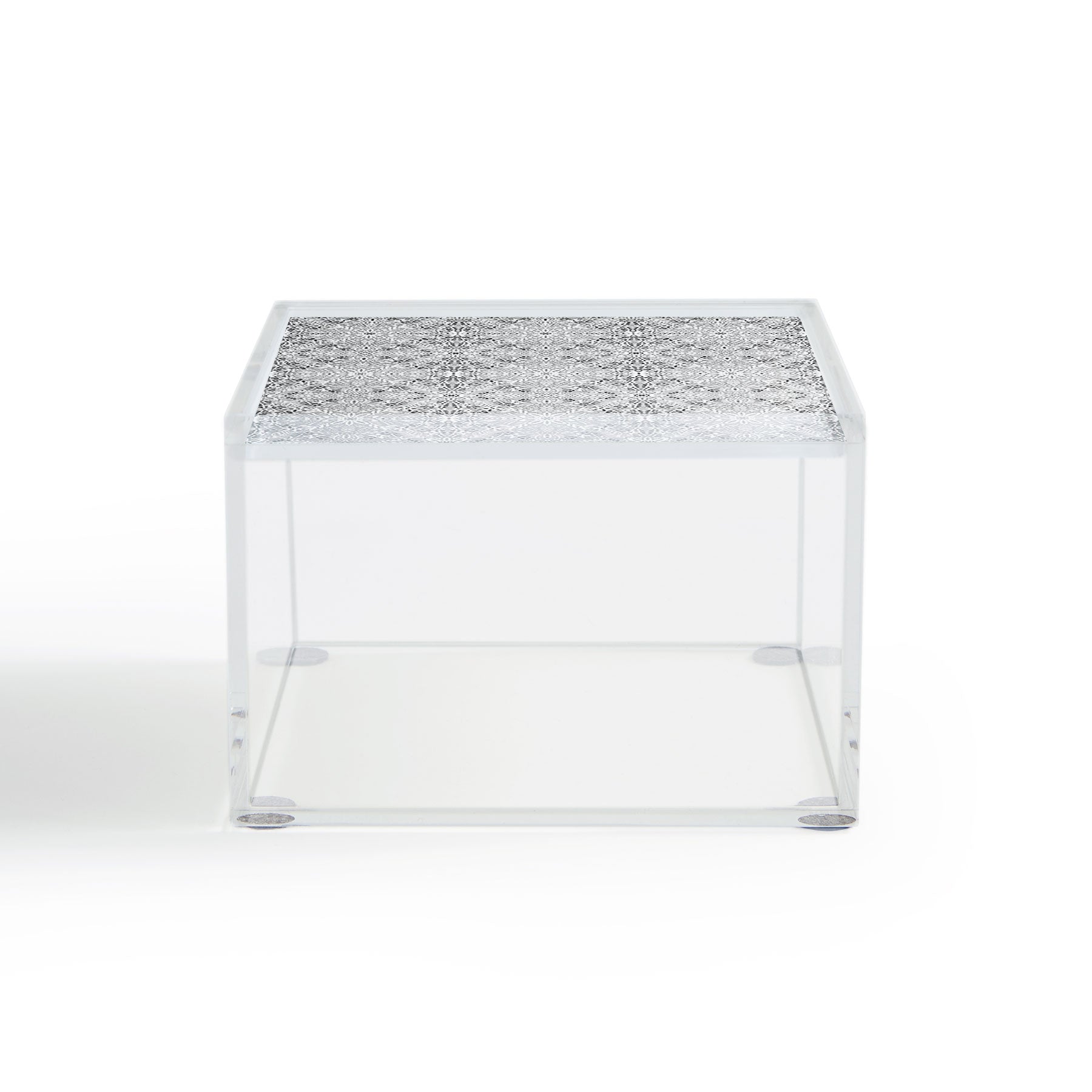 Marta Barragan Camarasa Intricate Floral Symmetry Acrylic Box
