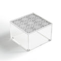 Marta Barragan Camarasa Intricate Floral Symmetry Acrylic Box