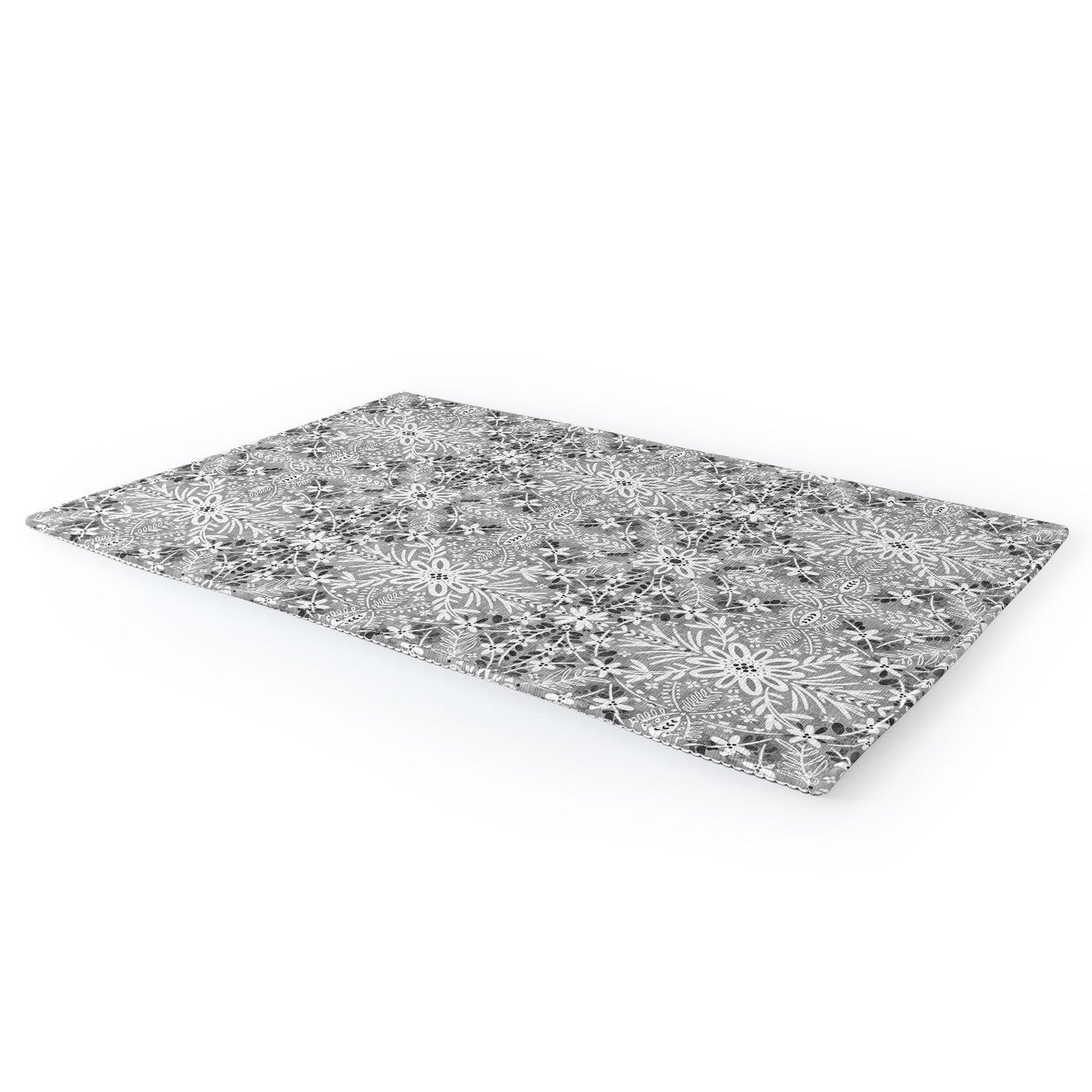 Marta Barragan Camarasa Intricate Floral Symmetry Area Rug