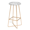 Marta Barragan Camarasa Intricate Floral Symmetry Bar Stool