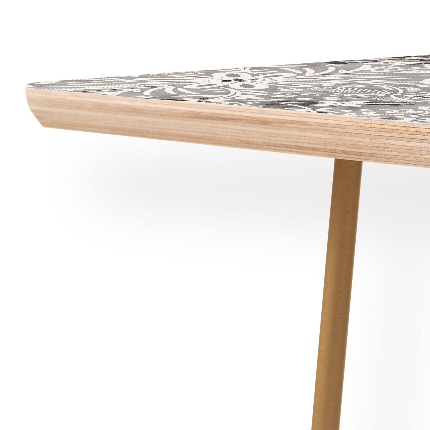 Marta Barragan Camarasa Intricate Floral Symmetry Coffee Table