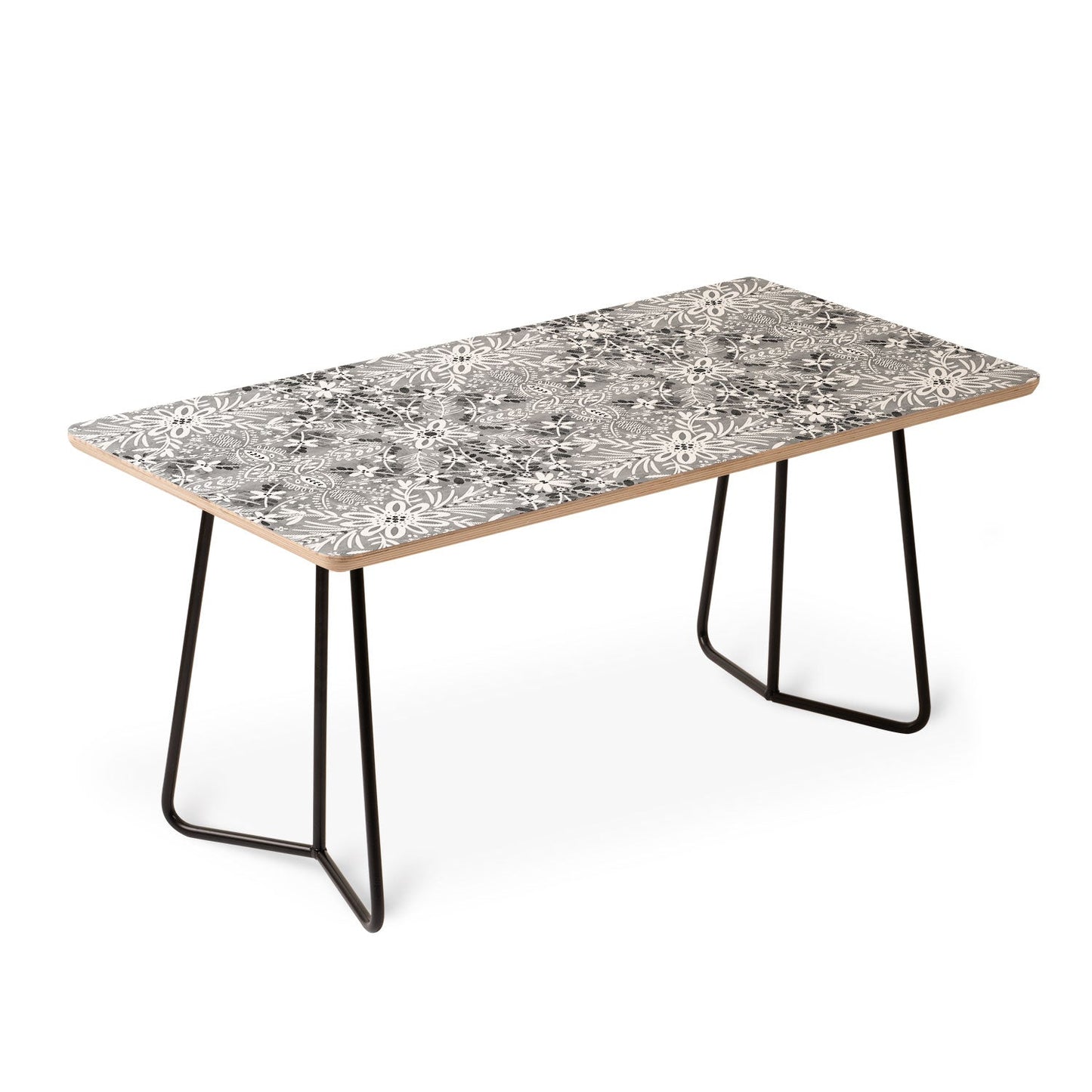 Marta Barragan Camarasa Intricate Floral Symmetry Coffee Table