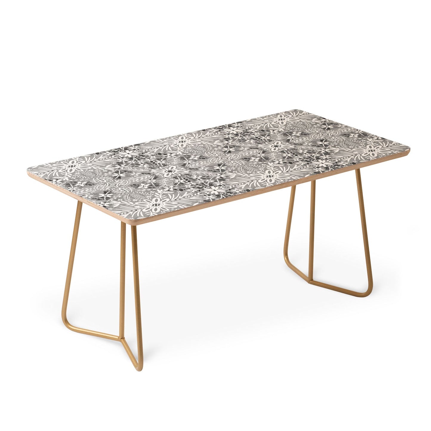 Marta Barragan Camarasa Intricate Floral Symmetry Coffee Table
