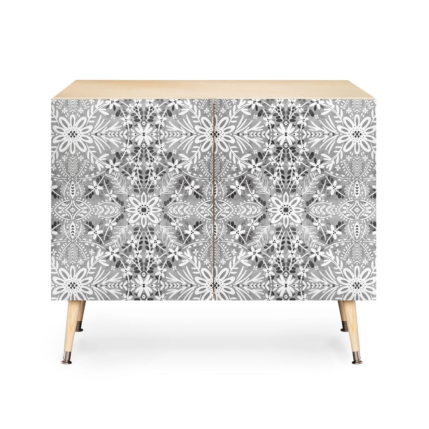 Marta Barragan Camarasa Intricate Floral Symmetry Credenza