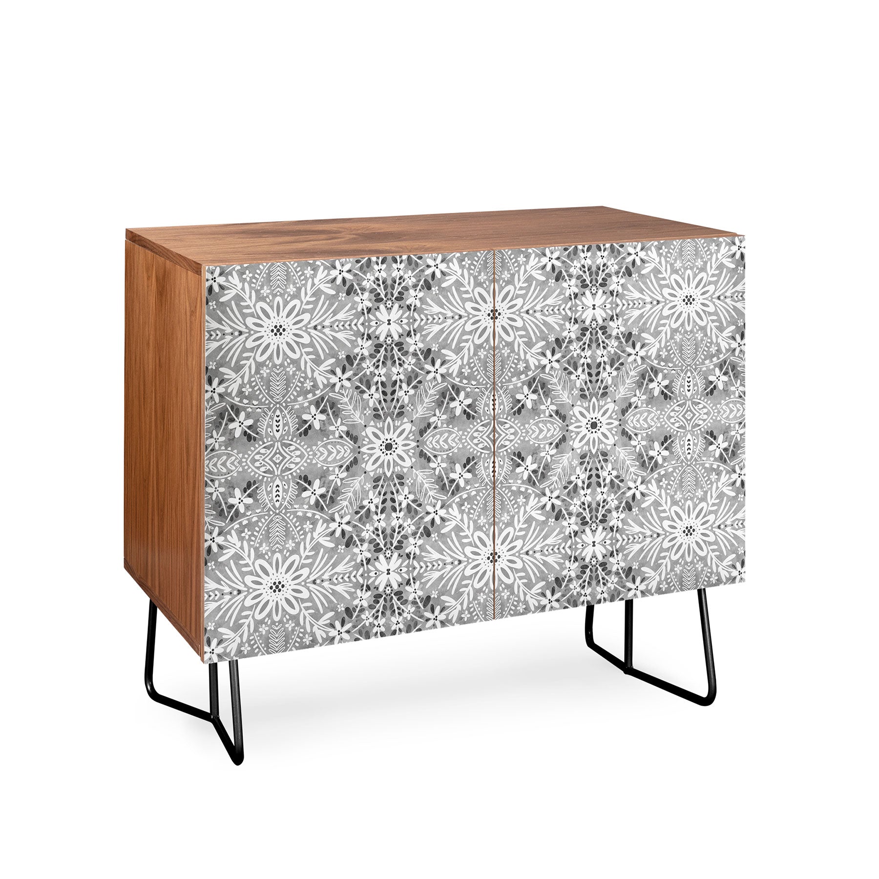 Marta Barragan Camarasa Intricate Floral Symmetry Credenza