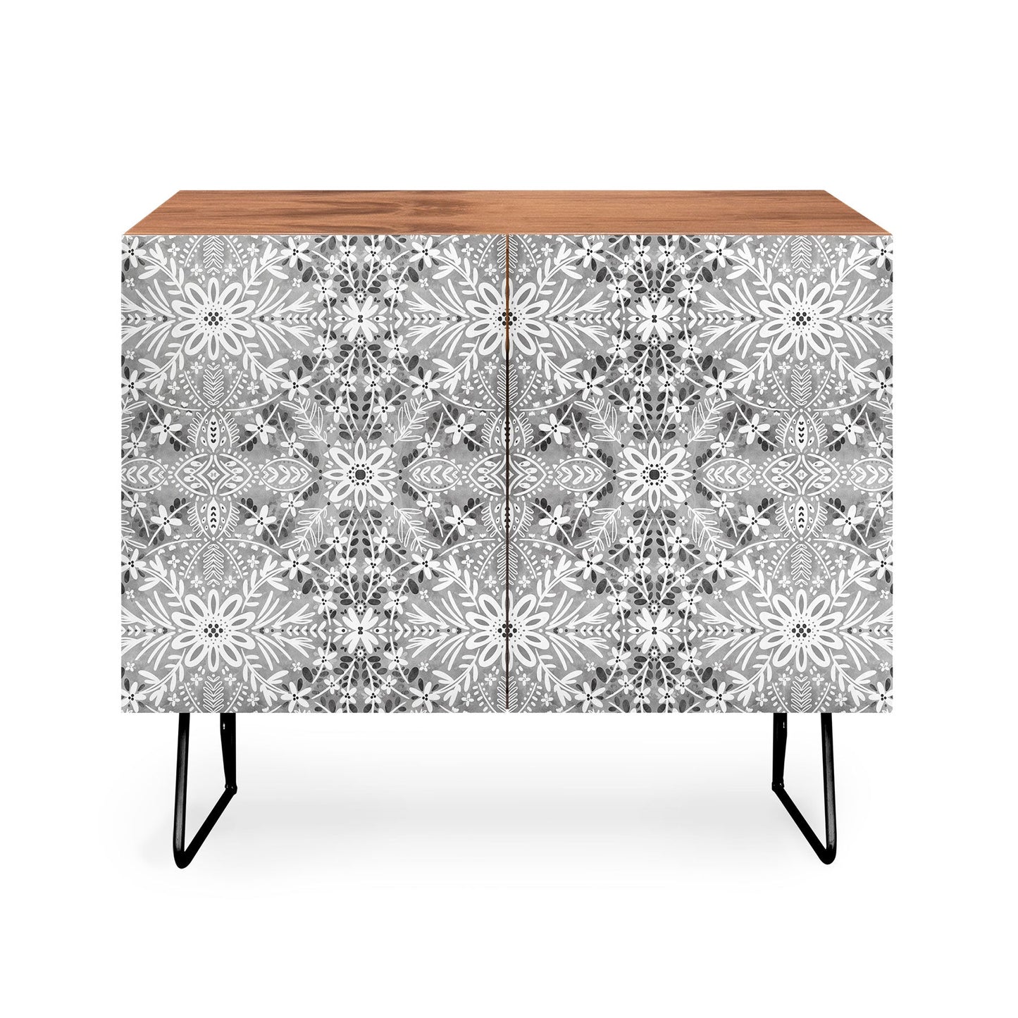 Marta Barragan Camarasa Intricate Floral Symmetry Credenza