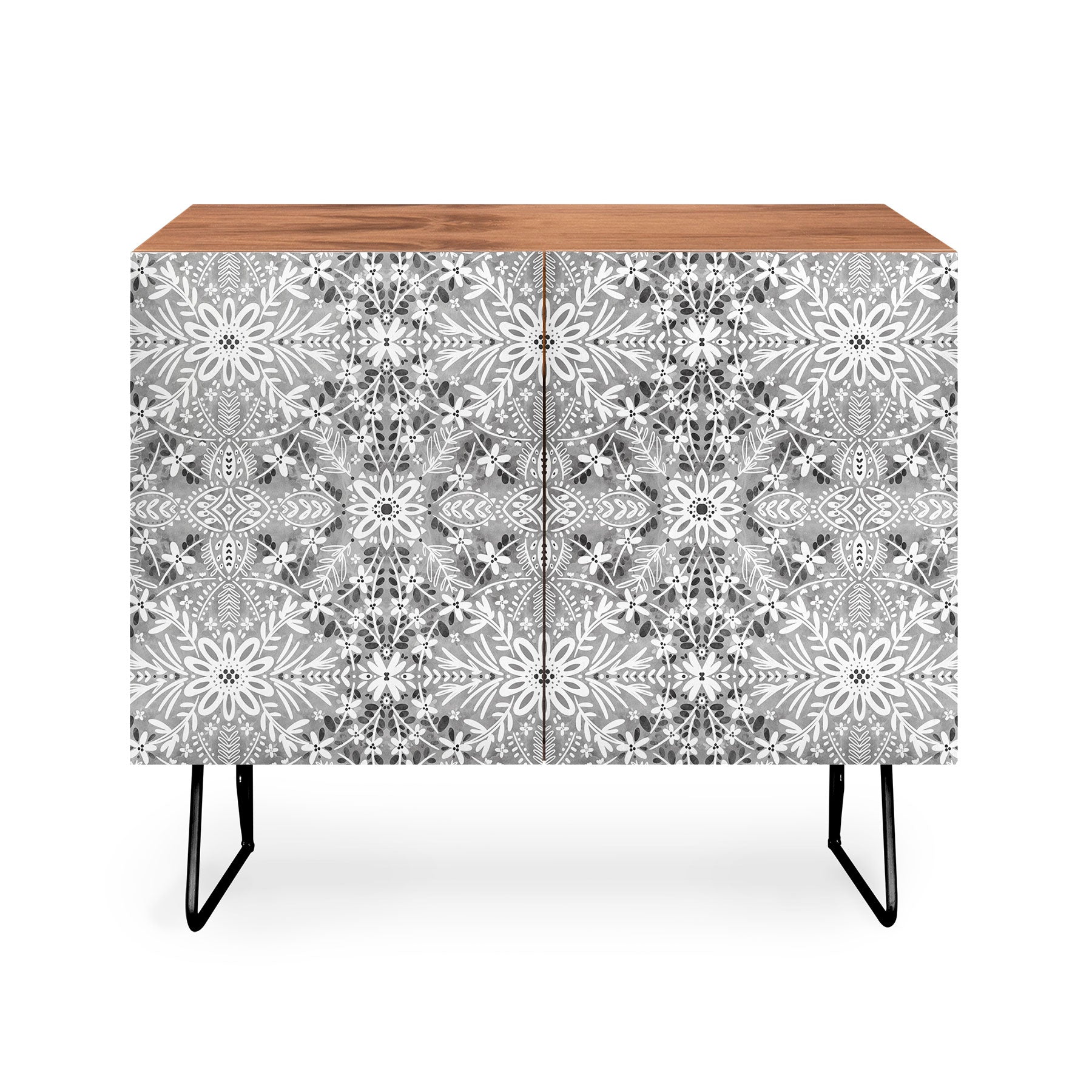 Marta Barragan Camarasa Intricate Floral Symmetry Credenza