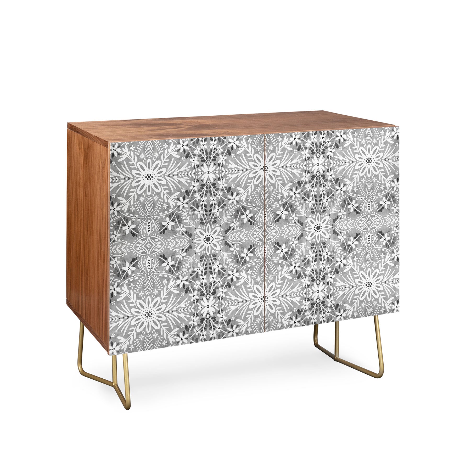 Marta Barragan Camarasa Intricate Floral Symmetry Credenza