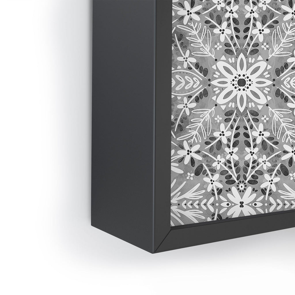 Marta Barragan Camarasa Intricate Floral Symmetry Framed Mini Art Print