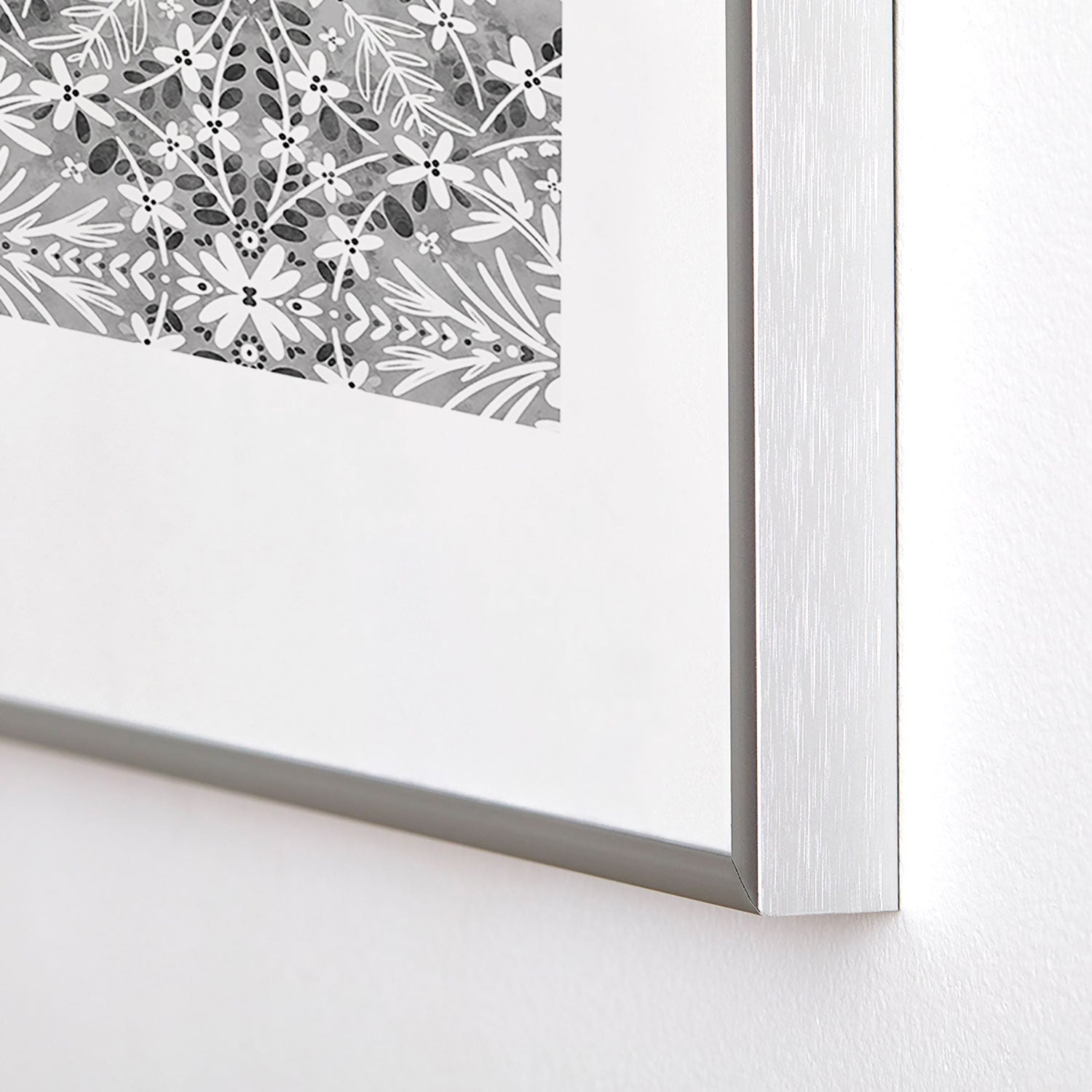 Marta Barragan Camarasa Intricate Floral Symmetry Metal Framed Art Print