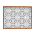 Marta Barragan Camarasa Intricate Floral Symmetry Rectangular Tray