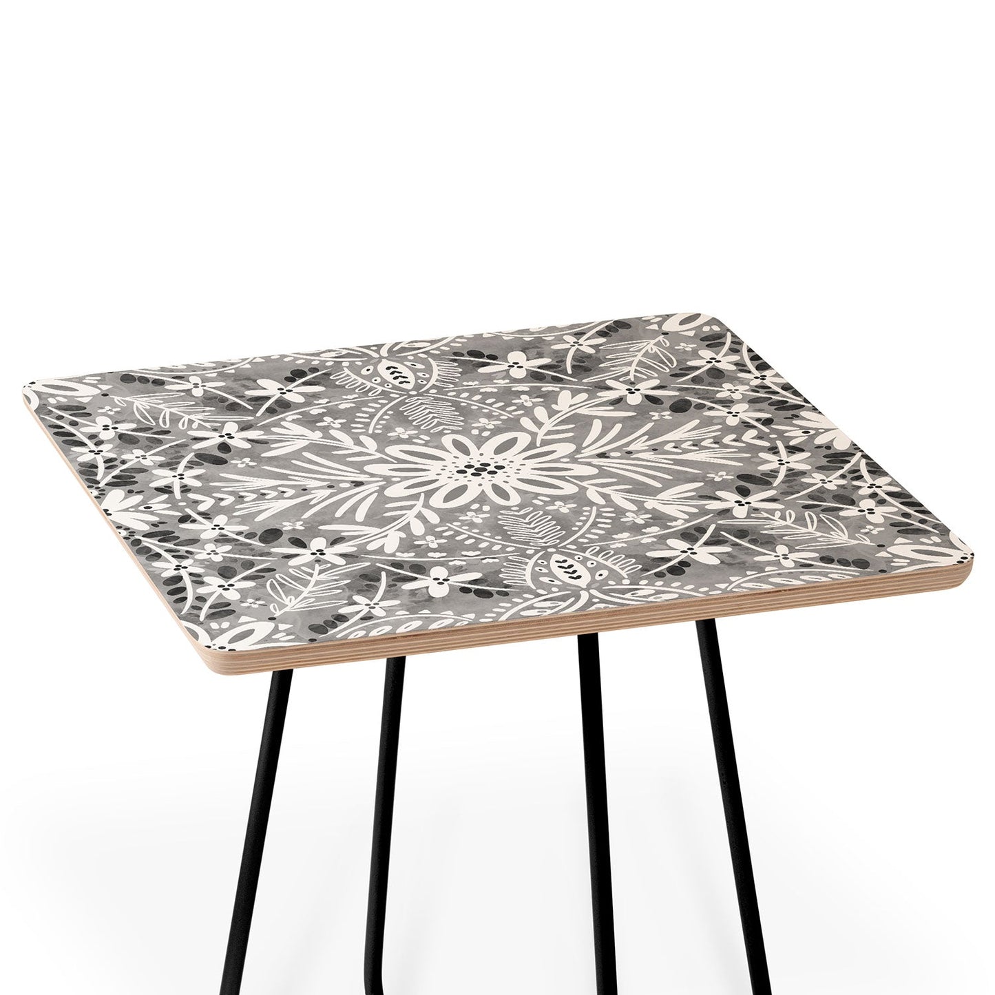 Marta Barragan Camarasa Intricate Floral Symmetry Side Table