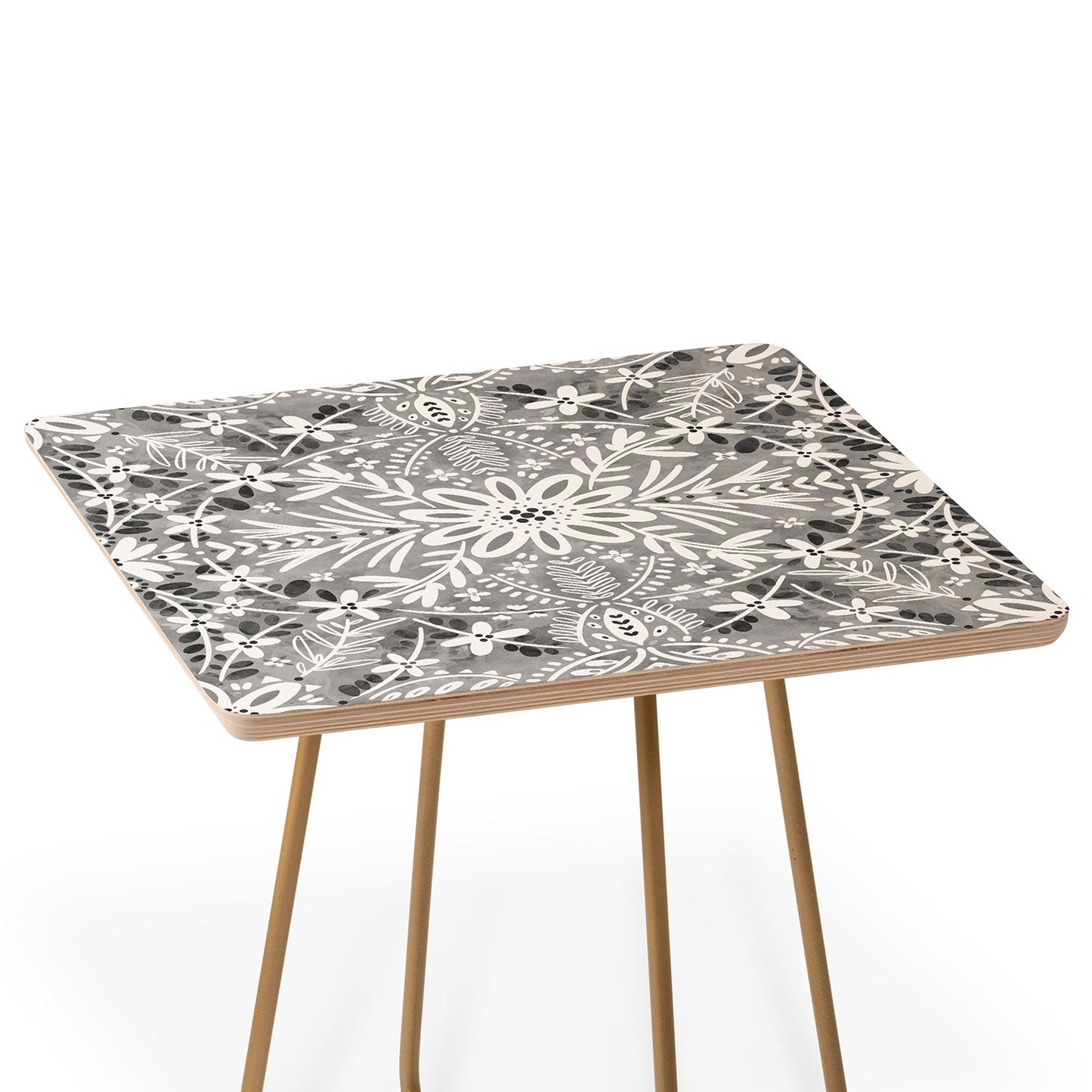 Marta Barragan Camarasa Intricate Floral Symmetry Side Table