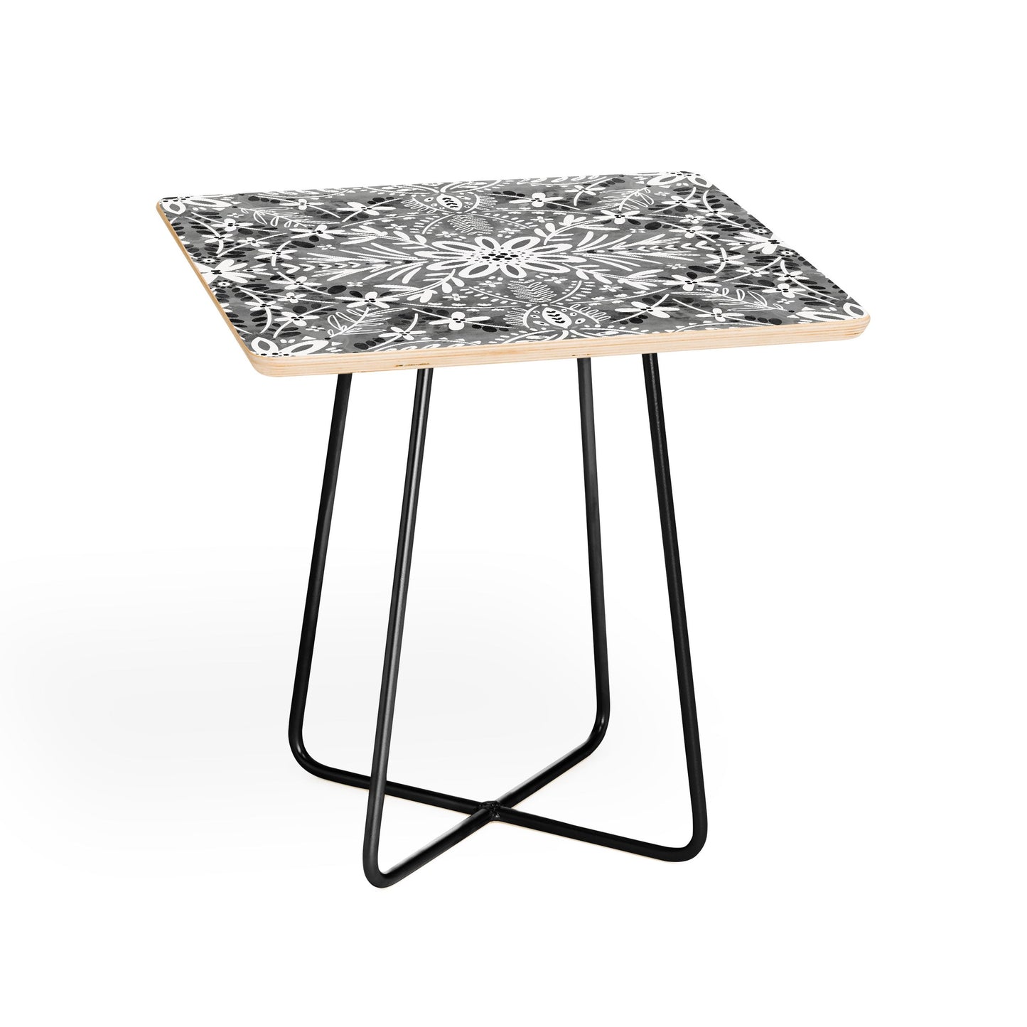 Marta Barragan Camarasa Intricate Floral Symmetry Side Table