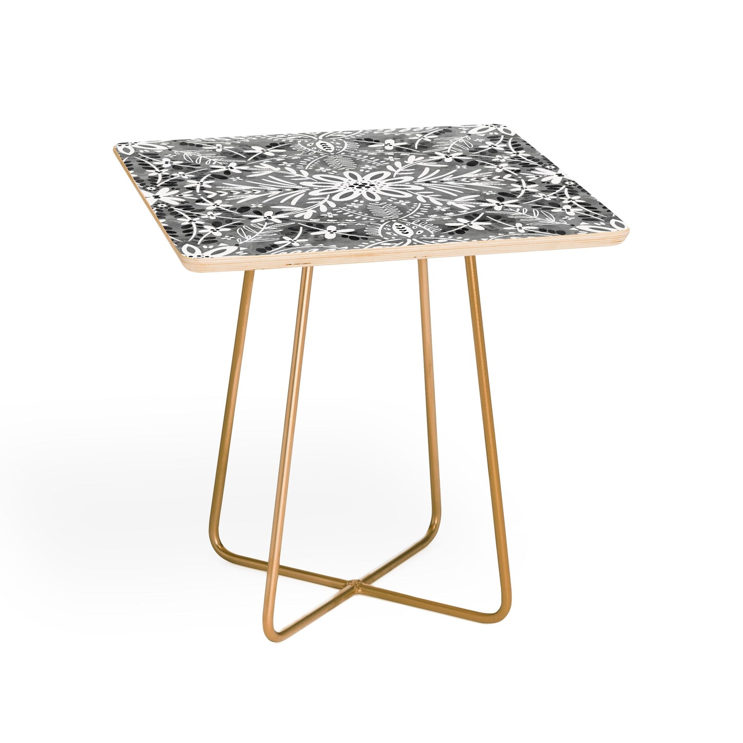 Marta Barragan Camarasa Intricate Floral Symmetry Side Table
