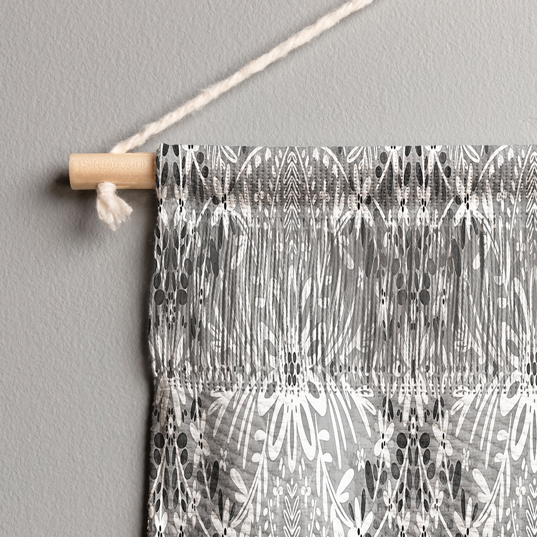 Marta Barragan Camarasa Intricate Floral Symmetry Wall Hanging Landscape
