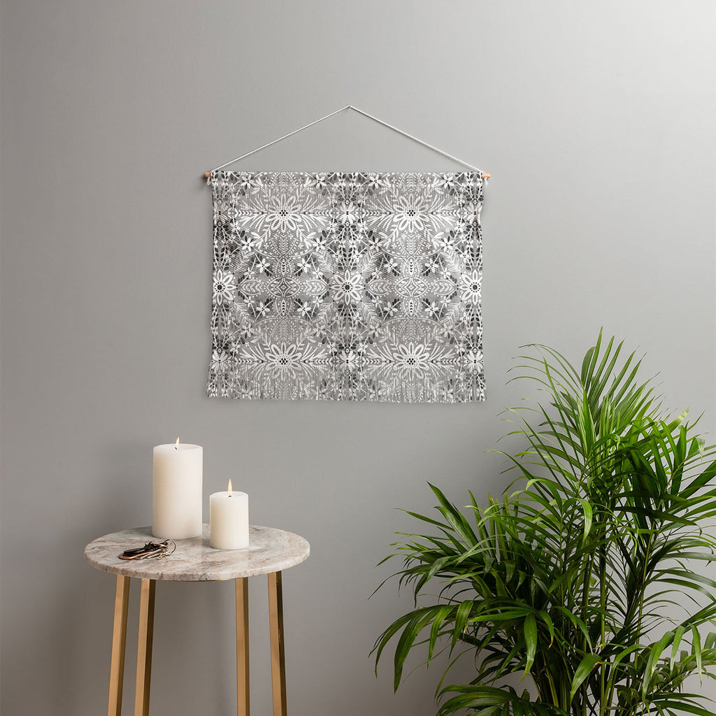 Marta Barragan Camarasa Intricate Floral Symmetry Wall Hanging Landscape