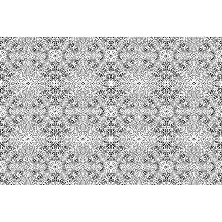 Marta Barragan Camarasa Intricate Floral Symmetry Wall Mural