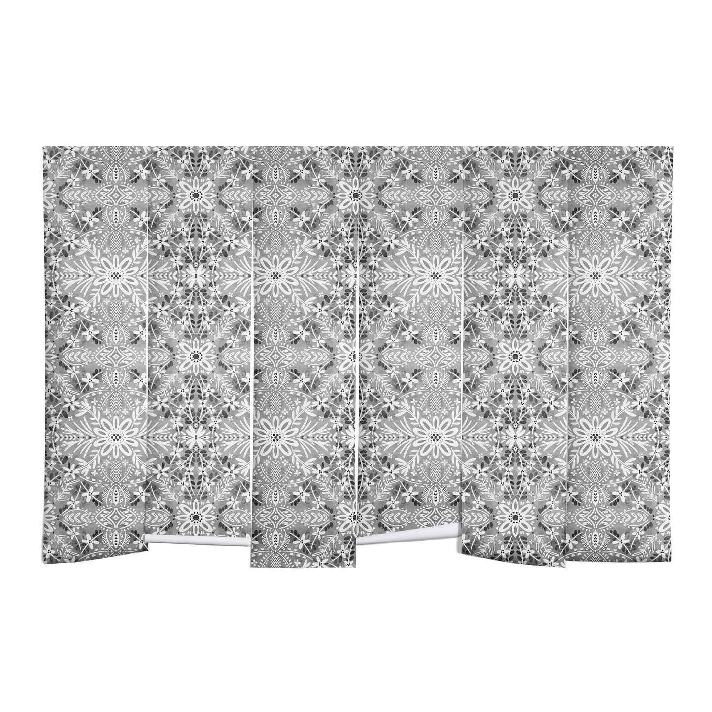 Marta Barragan Camarasa Intricate Floral Symmetry Wall Mural
