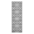 Marta Barragan Camarasa Intricate Floral Symmetry Yoga Towel