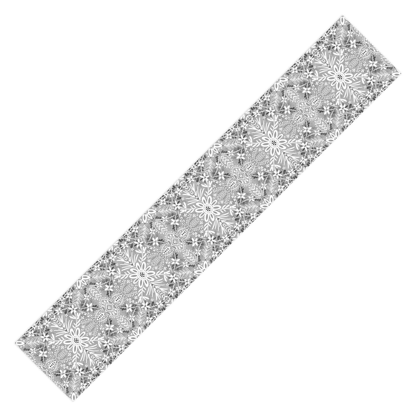 Marta Barragan Camarasa Intricate Floral Symmetry Table Runner