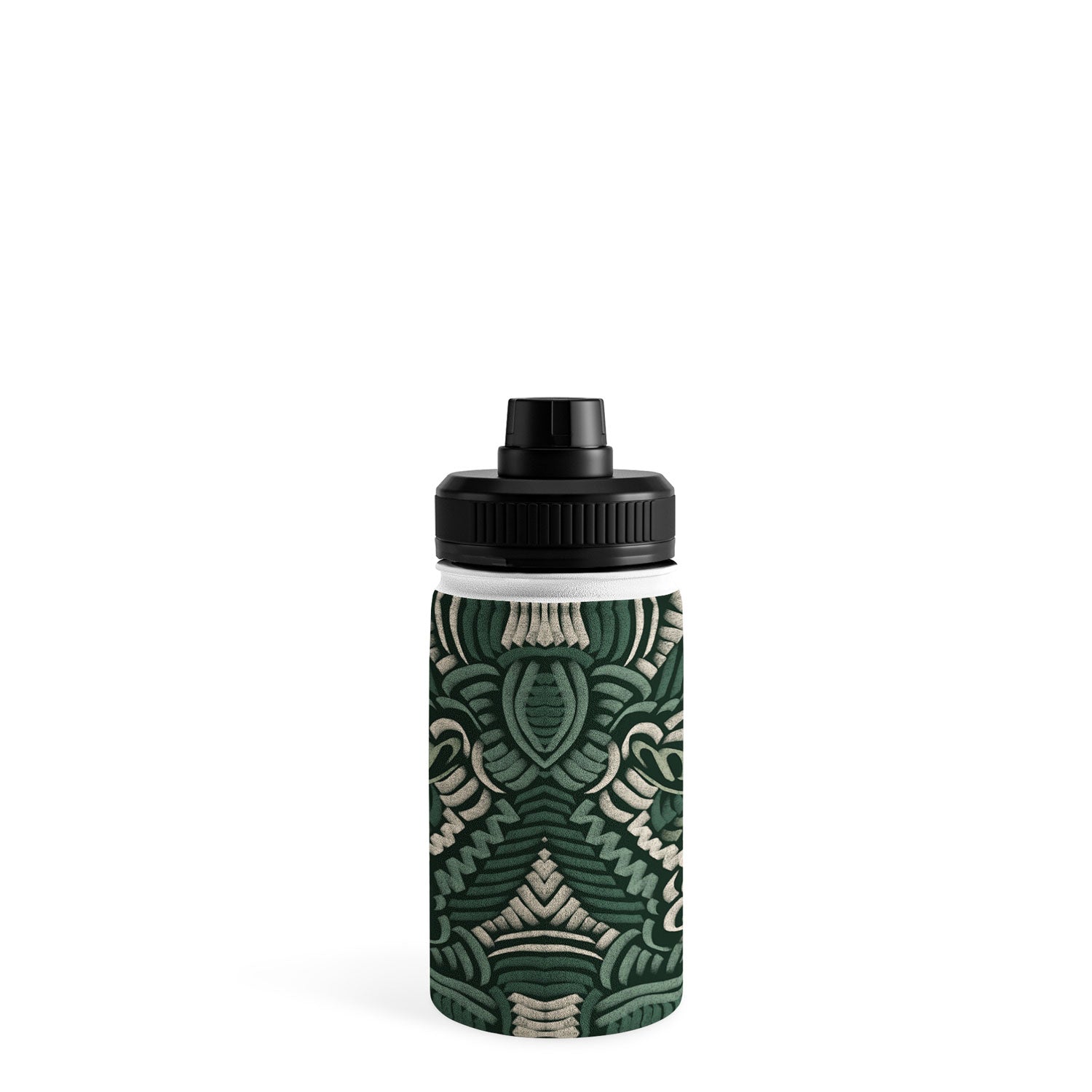 Marta Barragan Camarasa Intricate Forest Mosaic Water Bottle