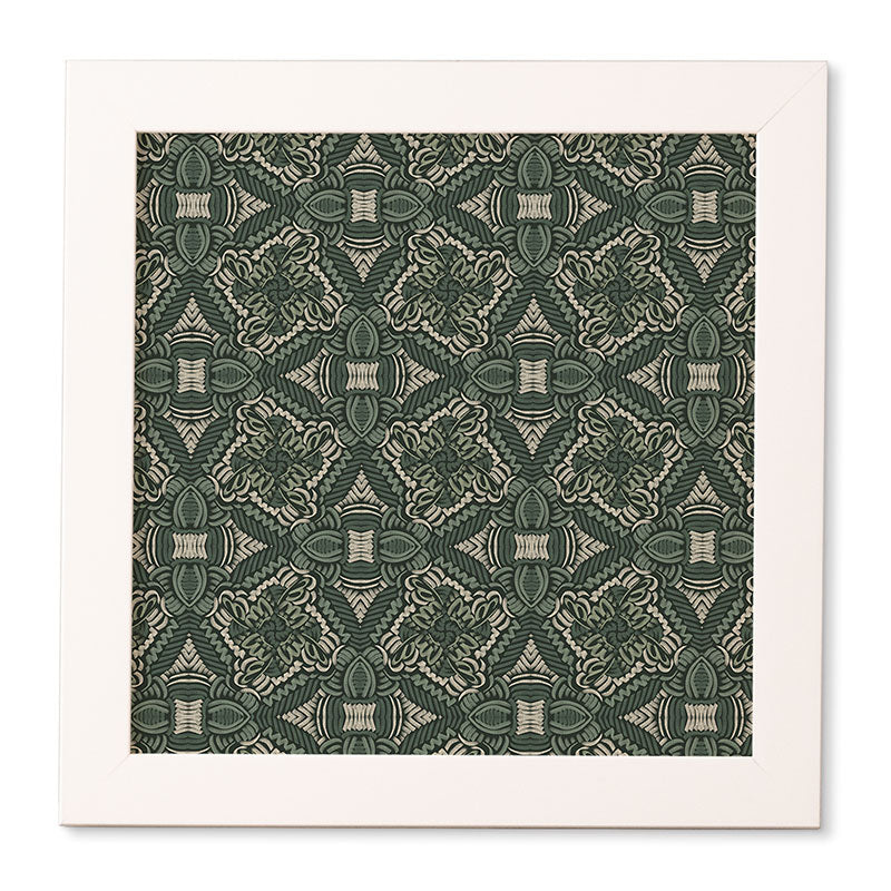 Marta Barragan Camarasa Intricate Forest Mosaic Framed Wall Art
