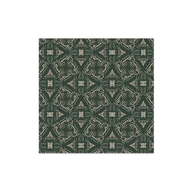 Marta Barragan Camarasa Intricate Forest Mosaic Art Print
