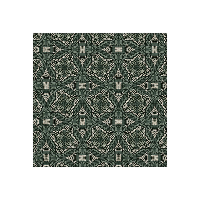Marta Barragan Camarasa Intricate Forest Mosaic Art Print