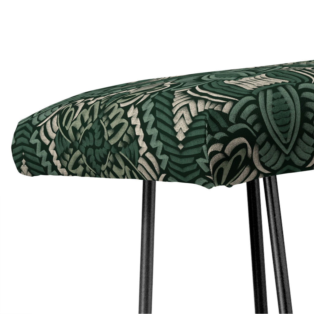 Marta Barragan Camarasa Intricate Forest Mosaic Bench