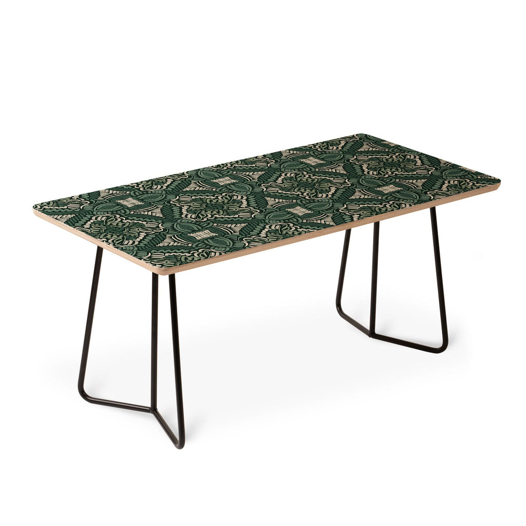 Marta Barragan Camarasa Intricate Forest Mosaic Coffee Table