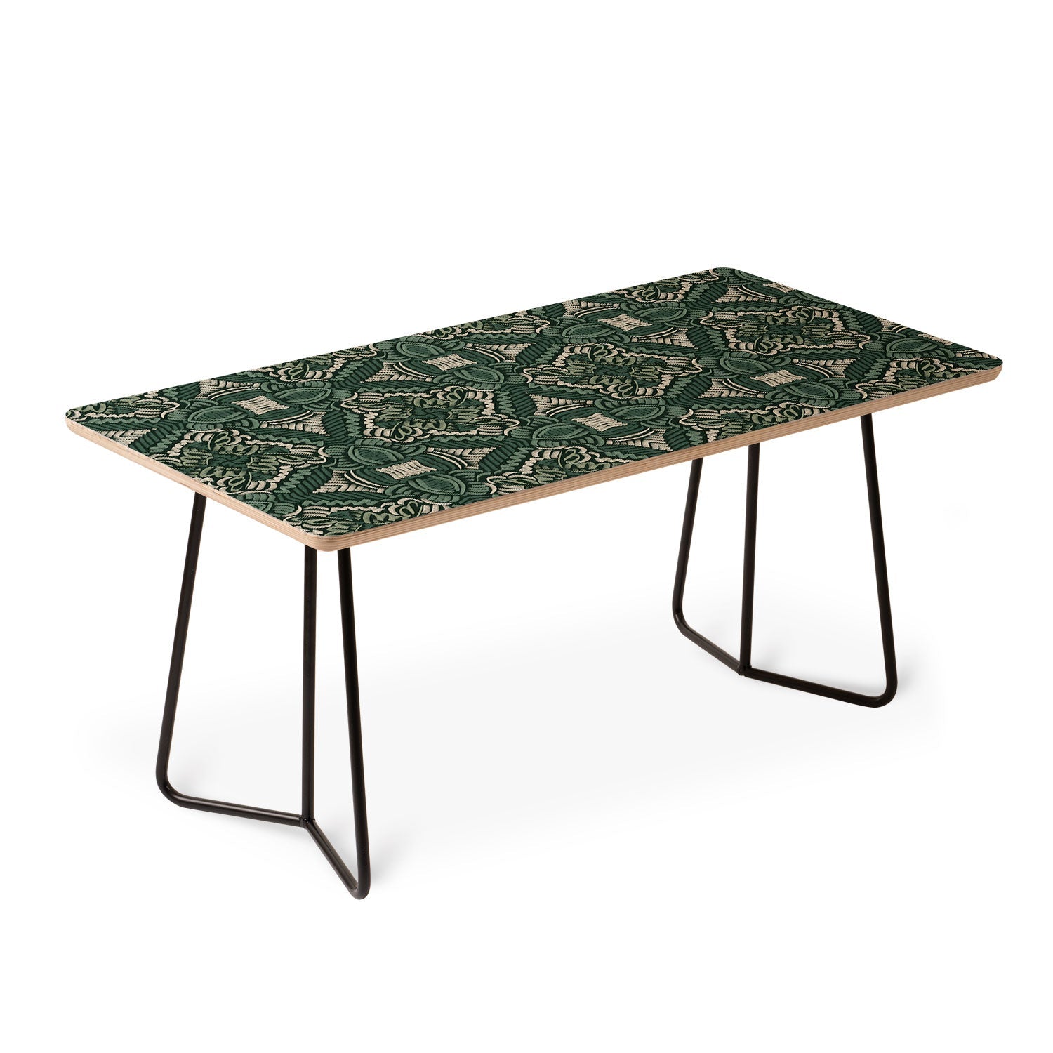 Marta Barragan Camarasa Intricate Forest Mosaic Coffee Table