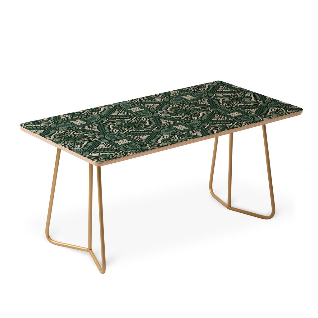 Marta Barragan Camarasa Intricate Forest Mosaic Coffee Table