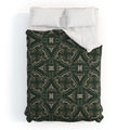 Marta Barragan Camarasa Intricate Forest Mosaic Comforter