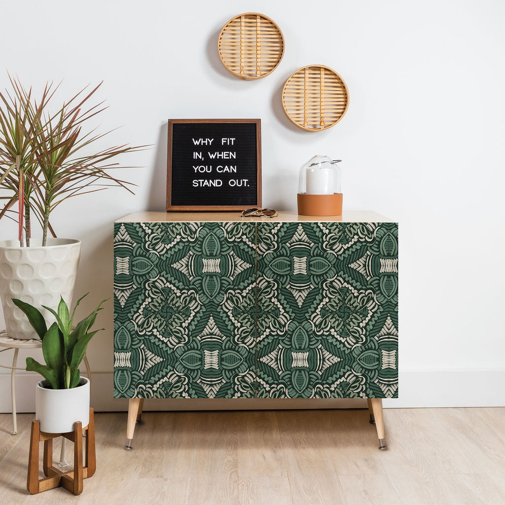 Marta Barragan Camarasa Intricate Forest Mosaic Credenza