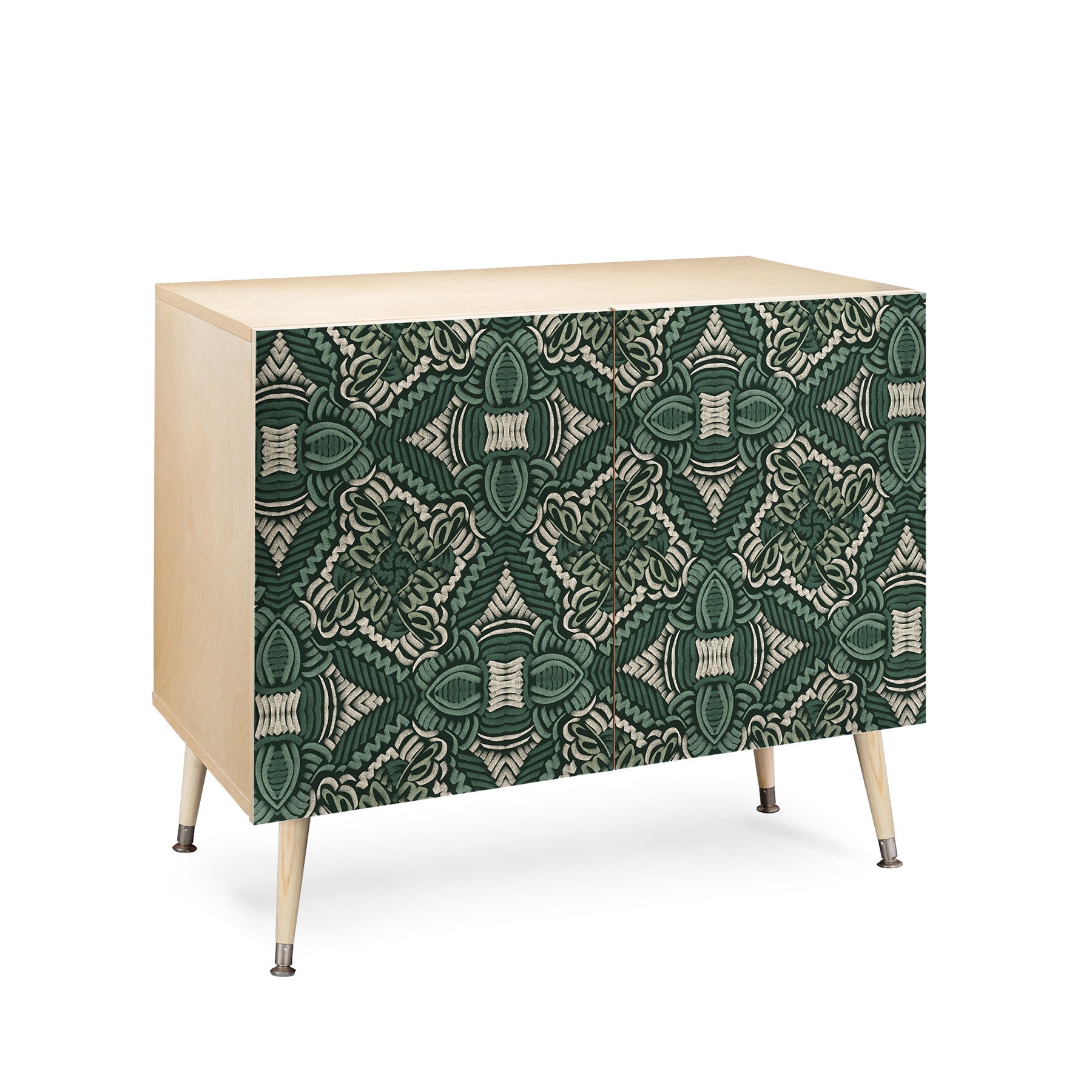 Marta Barragan Camarasa Intricate Forest Mosaic Credenza
