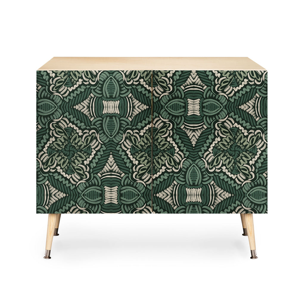 Marta Barragan Camarasa Intricate Forest Mosaic Credenza
