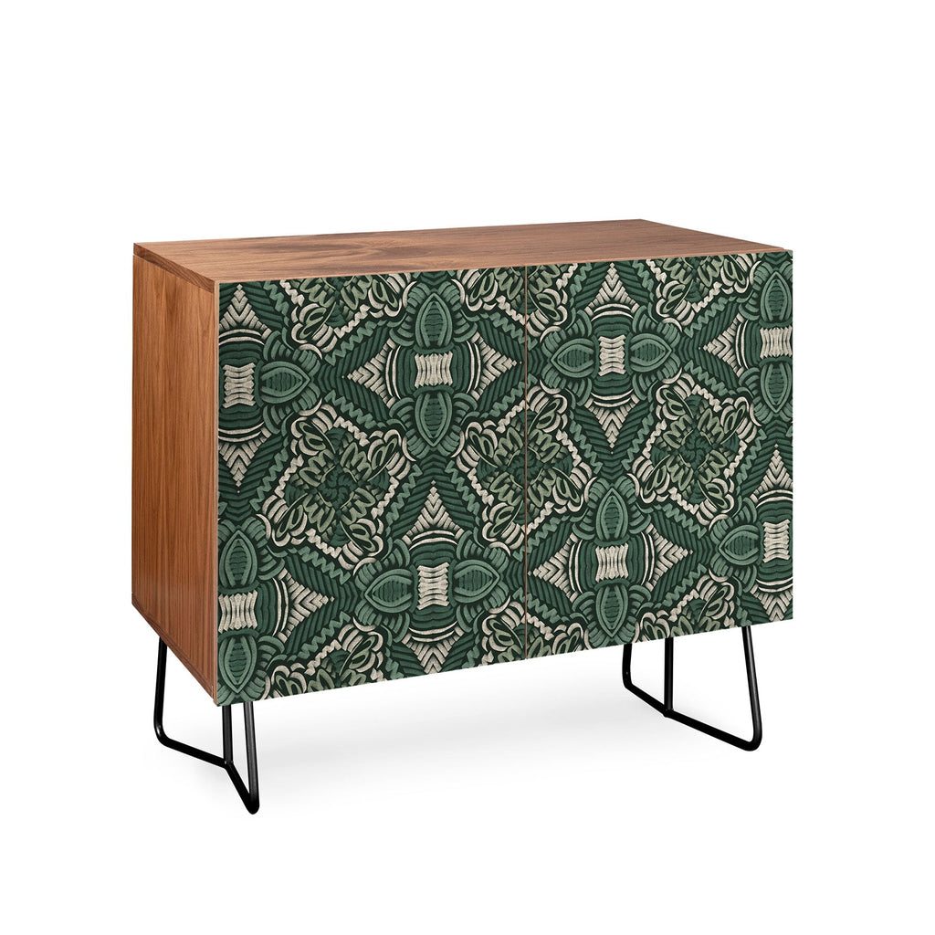 Marta Barragan Camarasa Intricate Forest Mosaic Credenza