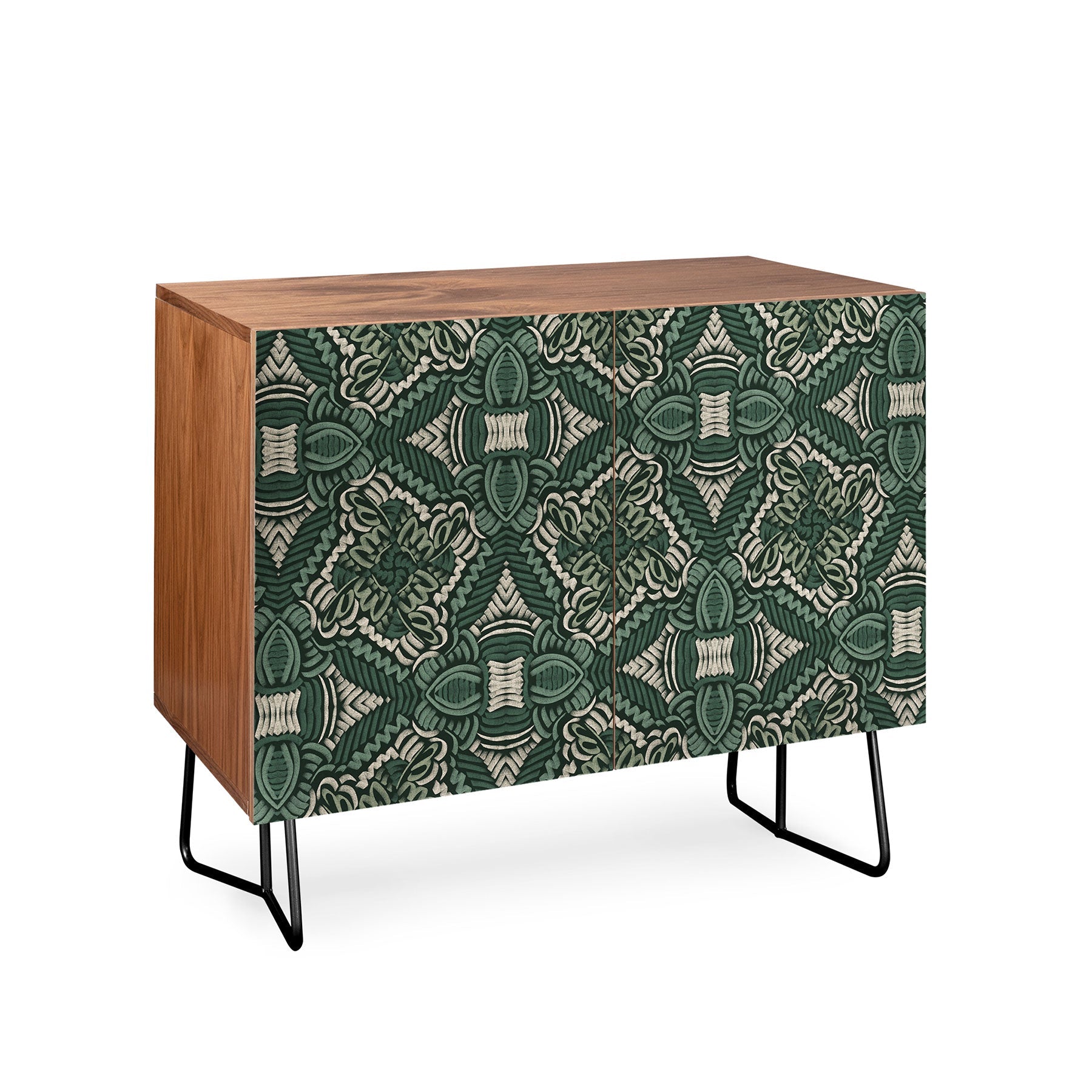 Marta Barragan Camarasa Intricate Forest Mosaic Credenza