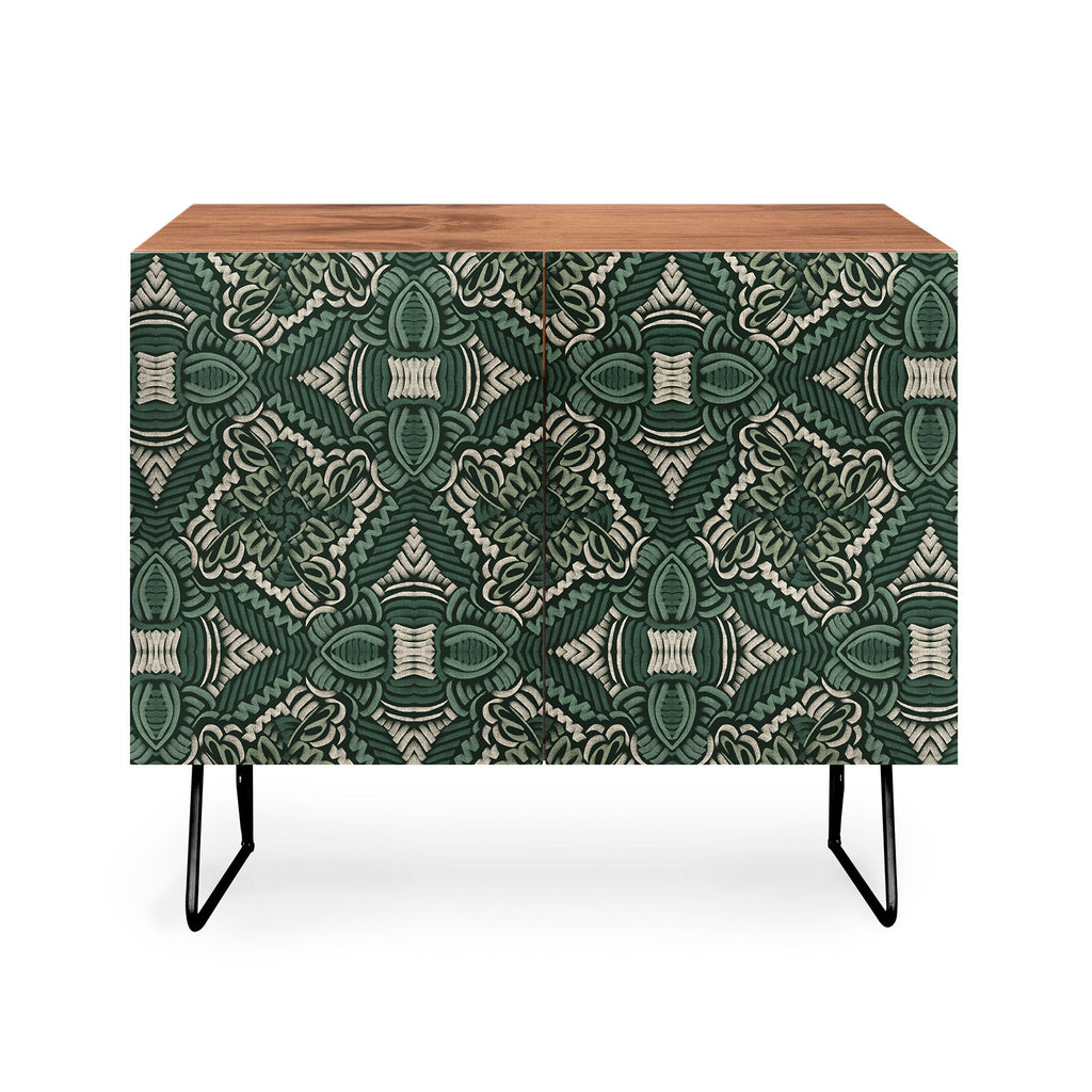 Marta Barragan Camarasa Intricate Forest Mosaic Credenza