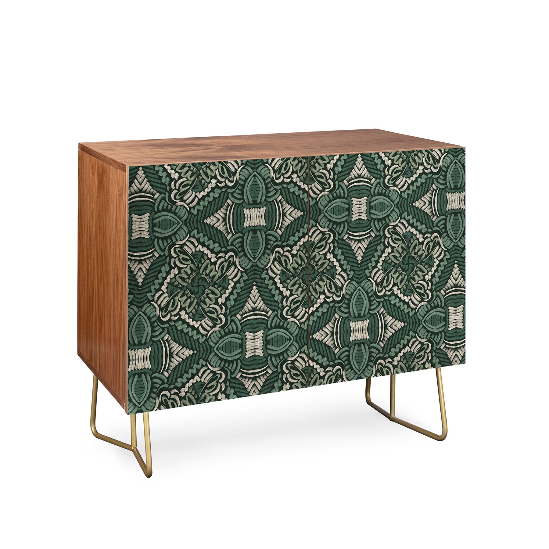 Marta Barragan Camarasa Intricate Forest Mosaic Credenza