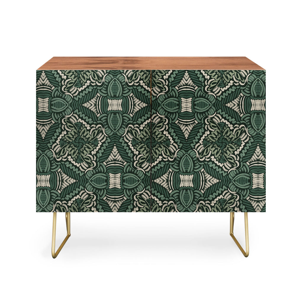 Marta Barragan Camarasa Intricate Forest Mosaic Credenza