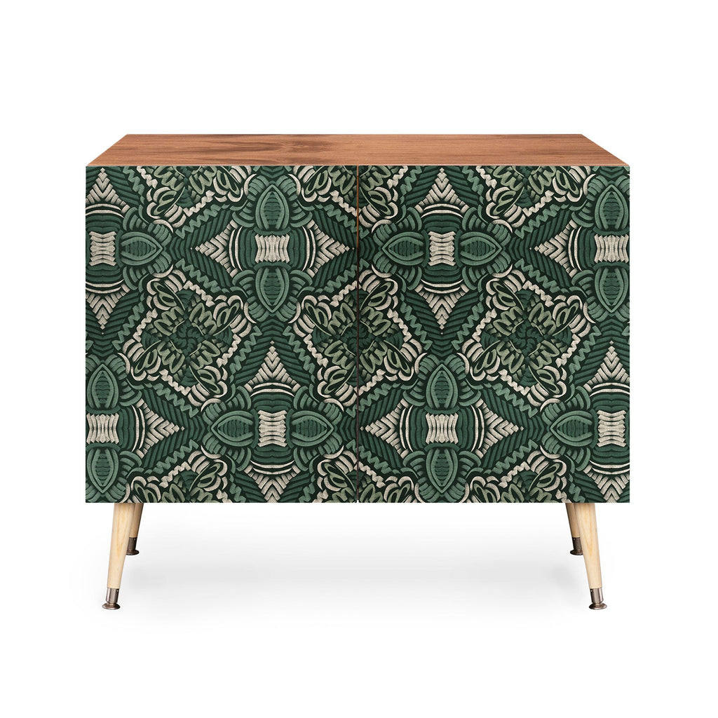 Marta Barragan Camarasa Intricate Forest Mosaic Credenza