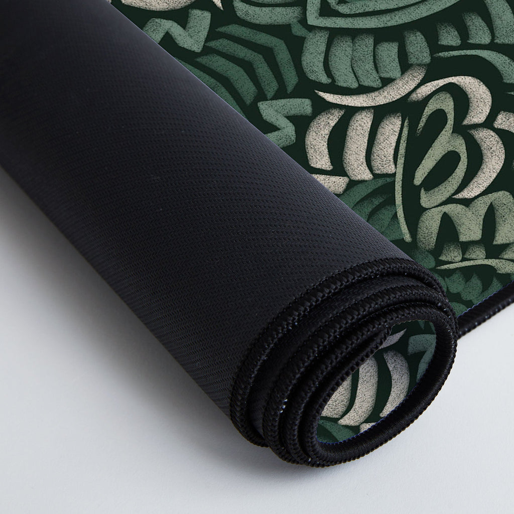 Marta Barragan Camarasa Intricate Forest Mosaic Desk Mat