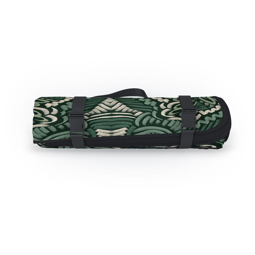 Marta Barragan Camarasa Intricate Forest Mosaic Picnic Blanket