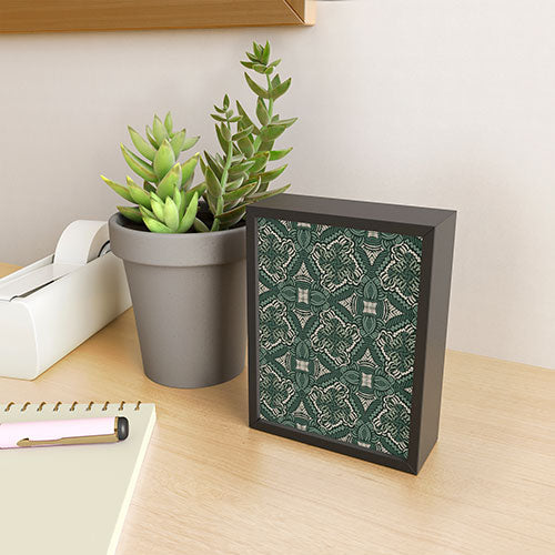 Marta Barragan Camarasa Intricate Forest Mosaic Framed Mini Art Print