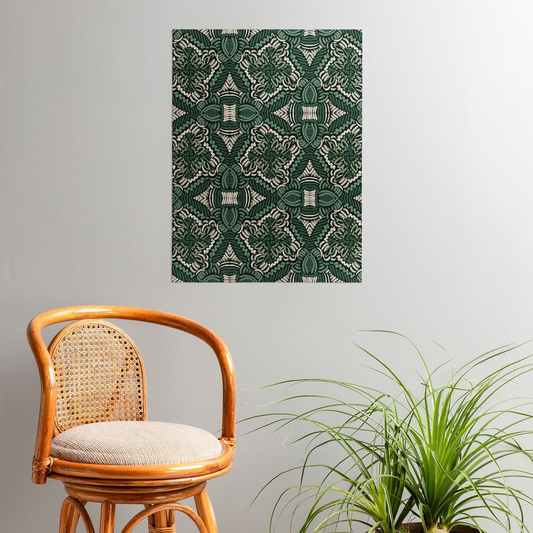 Marta Barragan Camarasa Intricate Forest Mosaic Poster