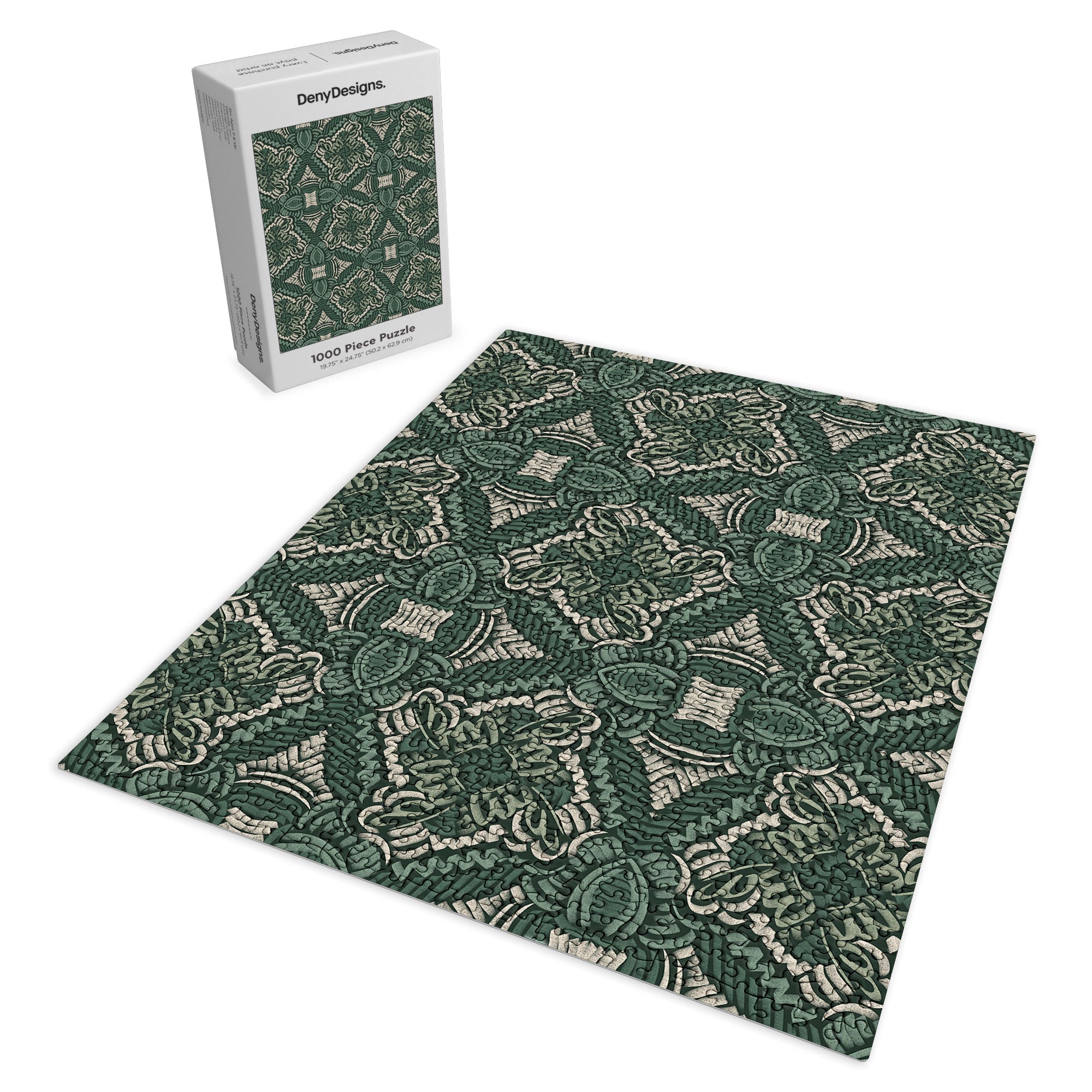 Marta Barragan Camarasa Intricate Forest Mosaic Puzzle